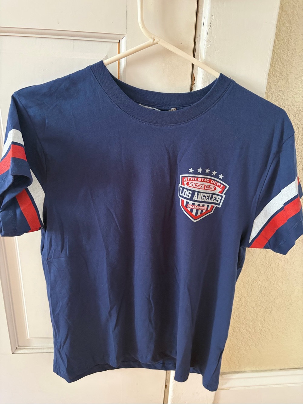 Letluv Cotton Graphic Soccer Tee
